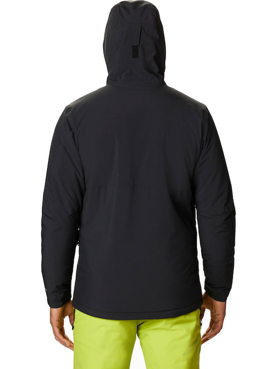 Columbia Winter District Ανδρικό Μπουφάν για Χειμώνα Μαύρο WO0974-010