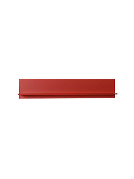 Shelf Wall Raf 11 Red 120x20x25cm