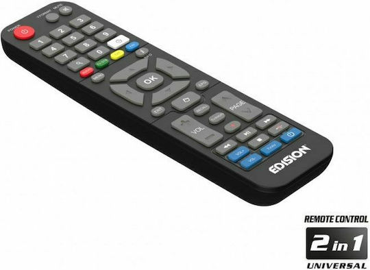Edision Picco T265 Pro 01-07-0027 Mpeg-4 Digital Receiver Full HD (1080p) with PVR (Record to USB) Function Connections SCART / HDMI / USB