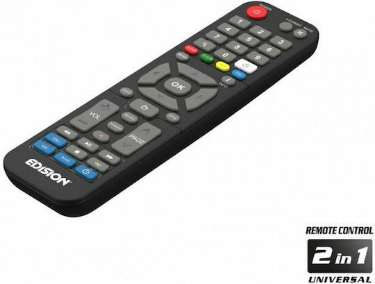 Edision Picco T265 Pro 01-07-0027 Mpeg-4 Digital Receiver Full HD (1080p) with PVR (Record to USB) Function Connections SCART / HDMI / USB