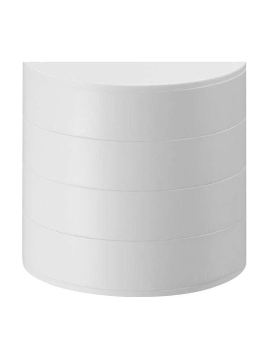 Yamazaki White Jewellery Box 10x10x10cm Yamazaki White Jewellery Box 10x10x10cm