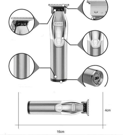 Kemei Trimmer Rechargeable KM-i32