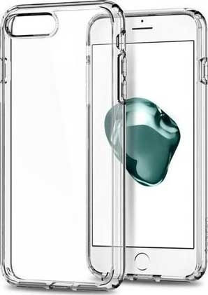 Silicone Back Cover 0.3mm Transparent for iPhone 8/7 Plus