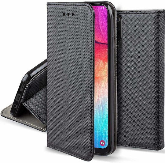 Smart Magnet Book Δερματίνης 2mm Μαύρο (Redmi Note 10 / 10s / Poco M5s)