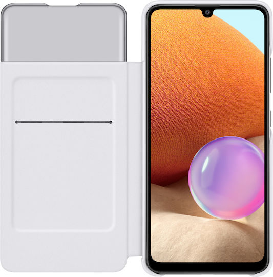 Samsung S View Book Synthetic Leather White (Galaxy A32 4G)