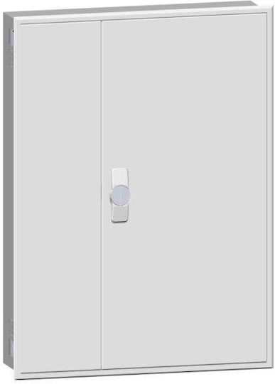 Hager Univers Elektrischer Sicherungskasten Gemauert, 7 Reihen, 36 Elemente B800xH1100xT112mm