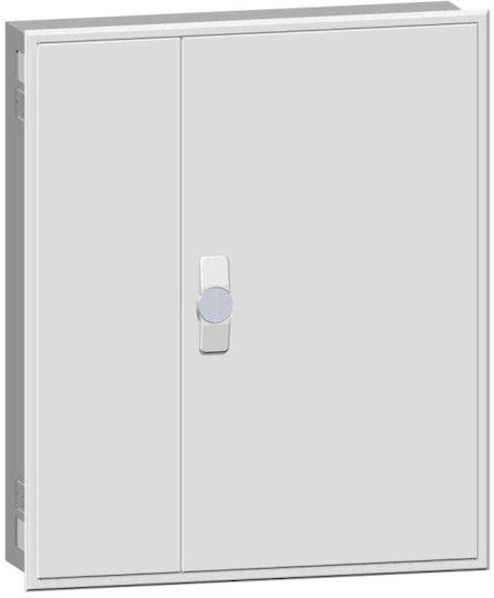 Hager Univers Elektrischer Sicherungskasten Gemauert, 6 Reihen, 36 Elemente B800xH950xT112mm