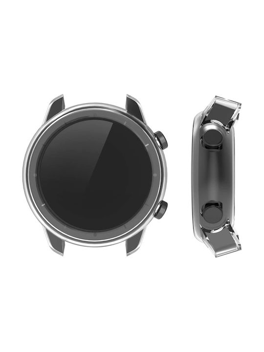 KWmobile 2-Pack Carcasă de Silicon în culoarea Transparent pentru Amazfit GTR 42mm