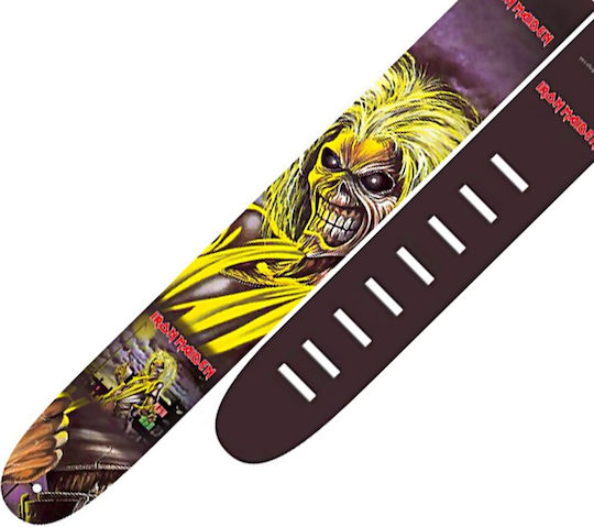 Perri's 2.5” Official Iron Maiden Leather Strap Каишка за Китара Многоцветен