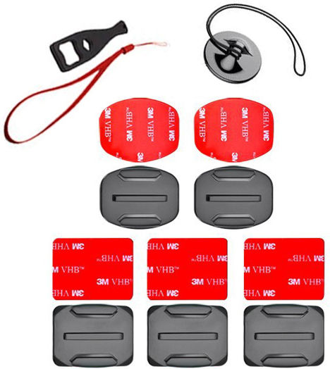 Hurtel 50 in 1 Accessory Set for GoPro / SJCam / Xiaomi Hero 3 / Hero 3+ / Hero 4 / Hero 5 / Hero 6 / Hero 7 / Hero 8