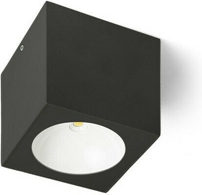 Rendl Light Studio Μονό LED Θερμό Λευκό Σποτ σε Γκρι Χρώμα