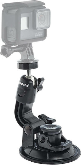 Mantona Suction Cup Mount XL 1/4inch+GoPro Mount 21281 για GoPro