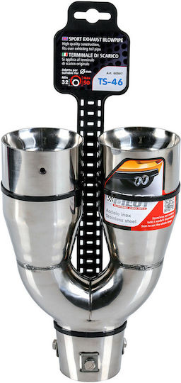 Lampa Exhaust Muffler TS-46 Universal Double F32-50