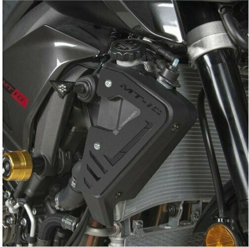Barracuda Motorcycle Radiator Protector Yamaha MT-10 Black