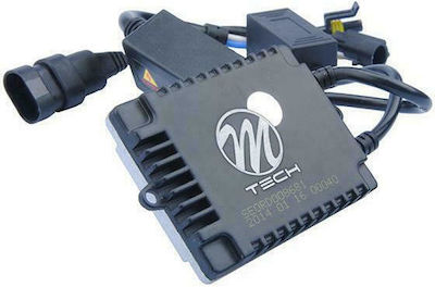 M-Tech Xenon Σετ Φωτισμού Αυτοκινήτου Slim Ballast H7 12V 8000K Ψυχρό Λευκό