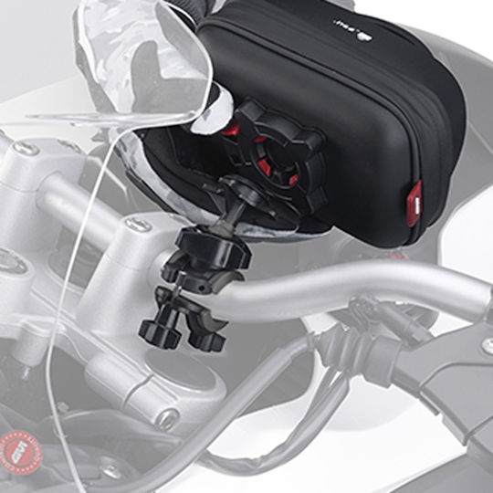 Givi Βάση GPS Μοτοσυκλέτας με Θήκη για το Τιμόνι iPhone 5
