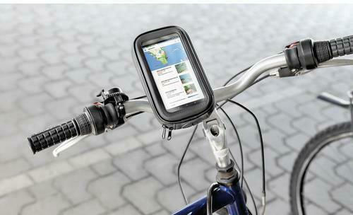 Lampa Quick fix Mount Phone Motorcycle with Waterproof Case for Steering Wheel