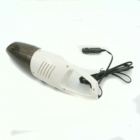 Carsun Wireless Car Handheld Vacuum with Cable Lighter 12V 120W White
