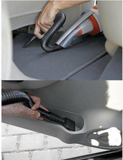 Lampa Tornado 2 Autostaubsauger mit Kabel Zigarettenanzünder 12V 96W Weiß