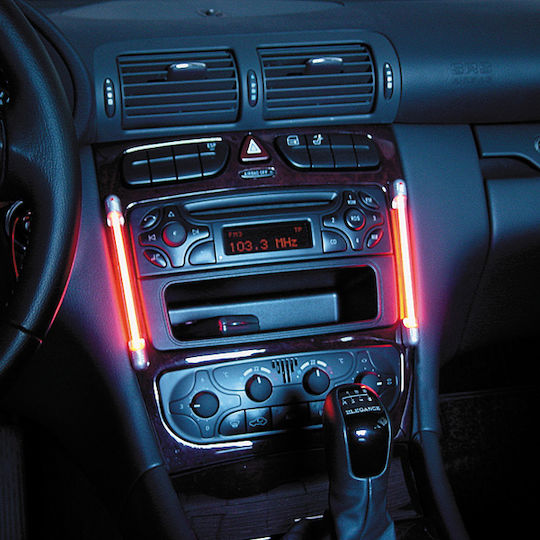 Lampa MNL20 Twin Micro Neon 12V/20cm Red Car Neon Lamp 12V Red