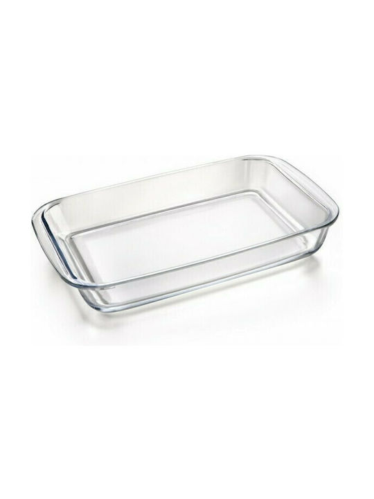 Mijotex Glass Rectangular Heat-Resistant Cookware 2200ml