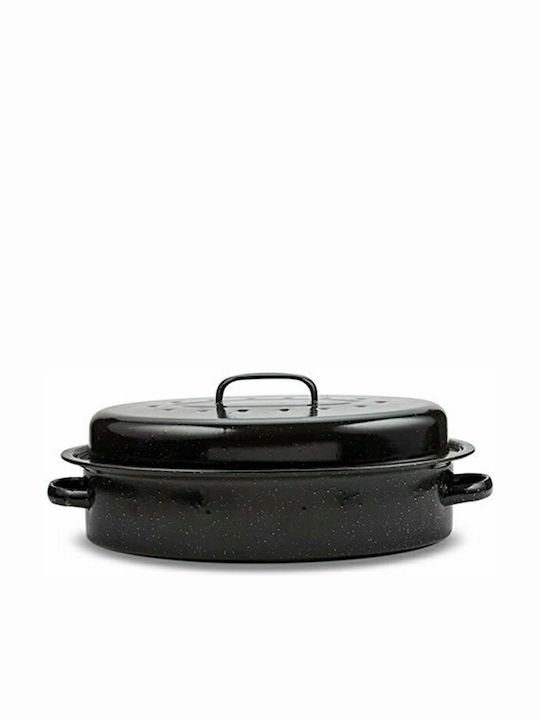Nava Classic Dutch Oven Oval Made of Aluminum 42x32cm 1pcs