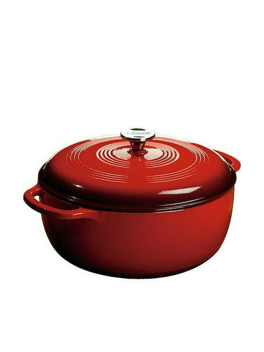 Lodge Dutch Oven Oval Cast Iron 39.88x29.08cm 1pcs