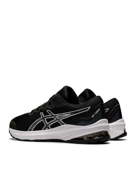 GT-1000 11 GS Kids Sports Shoes Running with Laces Black