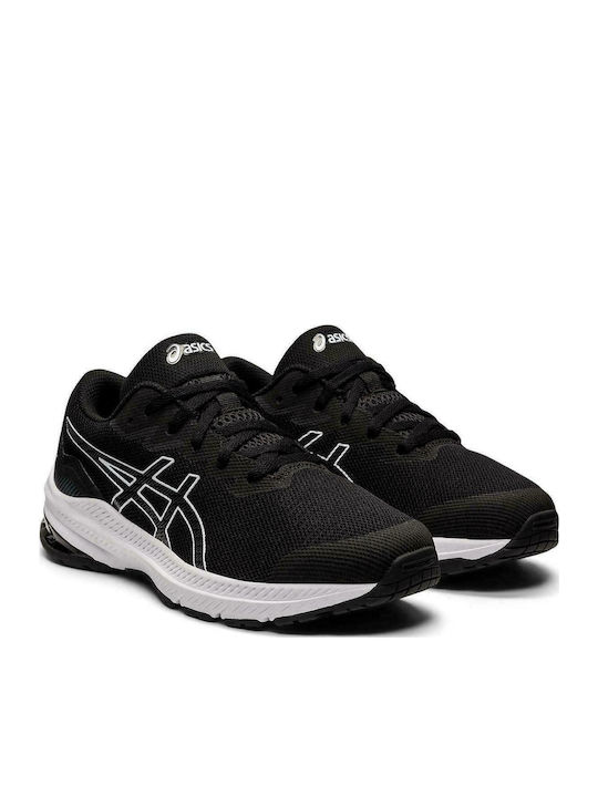 GT-1000 11 GS Kids Sports Shoes Running with Laces Black