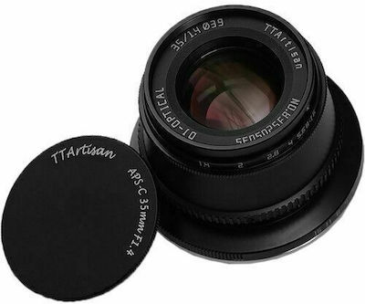 TTArtisan Crop Φωτογραφικός Φακός 35mm F/1.4 Σταθερός για Leica L Mount Black