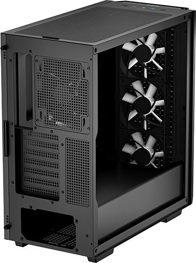 Deepcool CG560 Gaming Middle Tower Carcasă Calculator cu Fereastră Laterală Negru