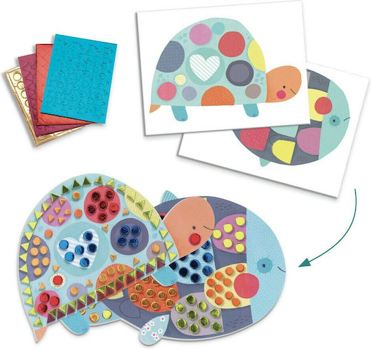 Djeco Painting Set 6 Creative Activities The Animals and the Little Houses for Children 3+ years Years