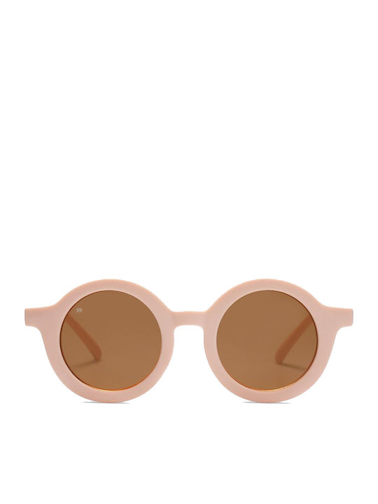 Red Raven Happy Pink Kids Sunglasses For 2-10 Years