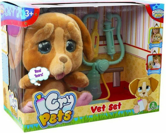 Giochi Preziosi Λούτρινο Σκυλάκι Emotion Pets Σετ Κτηνιάτρου για 3+ Ετών 22 εκ.
