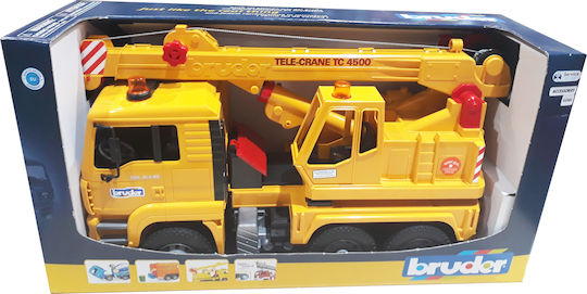 Bruder Man TC-4500 Γερανός 1:16 για 4+ Ετών