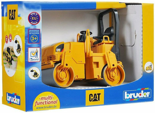 Bruder Road Roller Cat Mini Road Roller 1:16 for Ages 3+