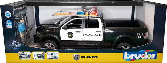 Bruder Полицейска кола RAM 2500 Количка 1:16 Полицейска за 4+ Години