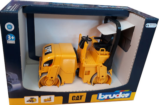 Bruder Road Roller Cat Mini Road Roller 1:16 for Ages 3+