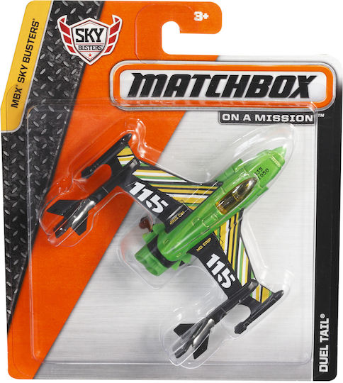 Mattel Skybusters Matchbox Airplane for 3+ years+ Years (Various Designs) 1pc