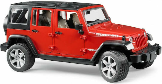 Bruder Jeep Wrangler Unlimited Rubicon Car Yellow Scale 1:24 For 3+ Years