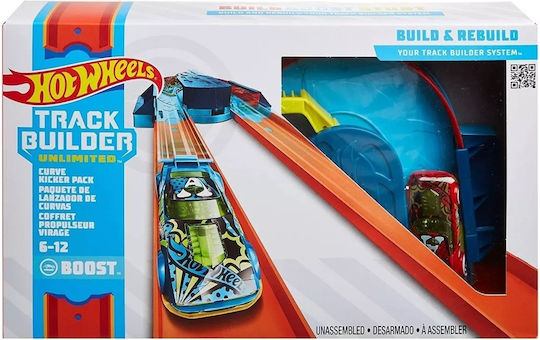 Hot Wheels Track Builder Unlimited Loop Kicker Πίστα για 6+ Ετών