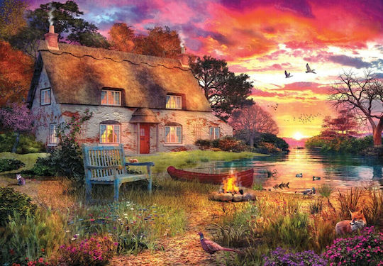 Παιδικό Puzzle Καλοκαιρινό Απόγευμα στη Λίμνη 260pcs Anatolian