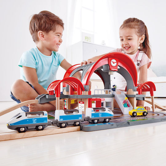 Hape Grand City Station Πίστα για 3+ Ετών