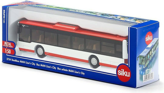 Siku Man Lion City Λεωφορείο 1:50 για 3+ Ετών (Διάφορα Σχέδια) 1τμχ
