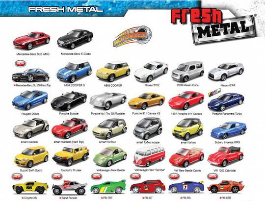 Maisto Power Racer Toy Car 1:36 Pull Back for 3+ Years (Various Designs) 1pc