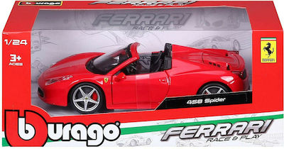 Bburago Ferrari 458 Spider Car 1:24 26017