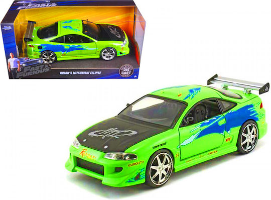 Jada Toys Fast & Furious 1995 Mitsubishi Eclipse Αυτοκινητάκι 1:24 Fast and Furious