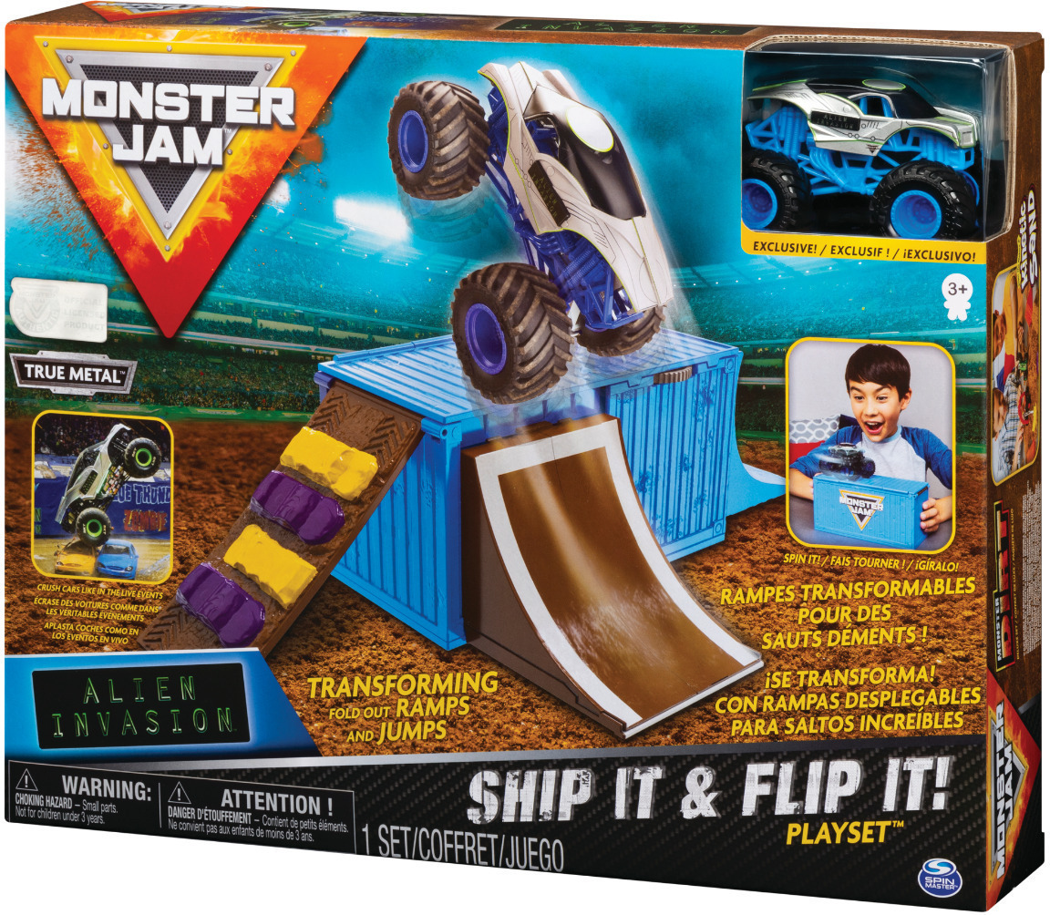 Spin Master Πίστα Monster Jam Digger Champ Ramp Freestyle για 3+ Ετών