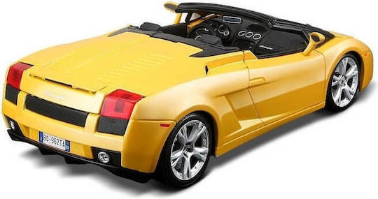 Bburago Lamborghini Gallardo Spyder Car Scale 1:18 For Ages 3+