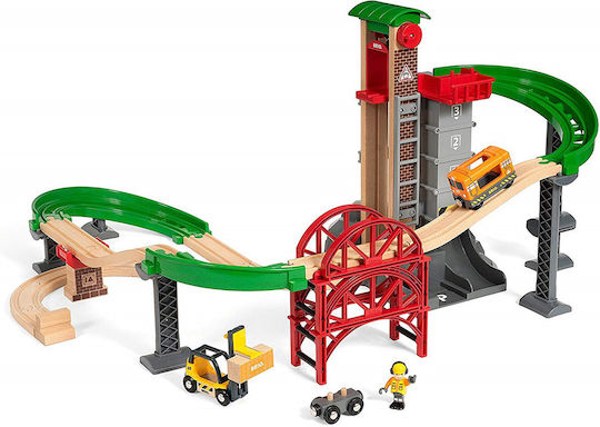 Brio Toys Комплект Lift & Load Warehouse Писта За 3+ Години